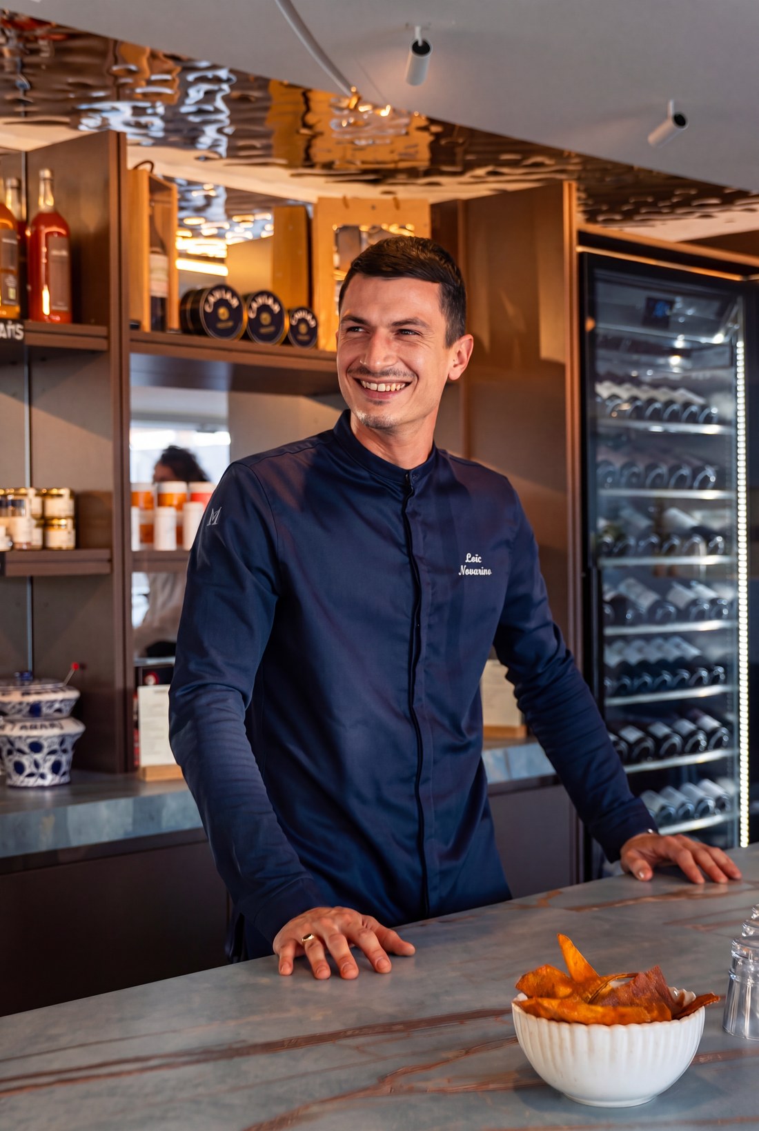 Loïc Novarino, chef du Loma