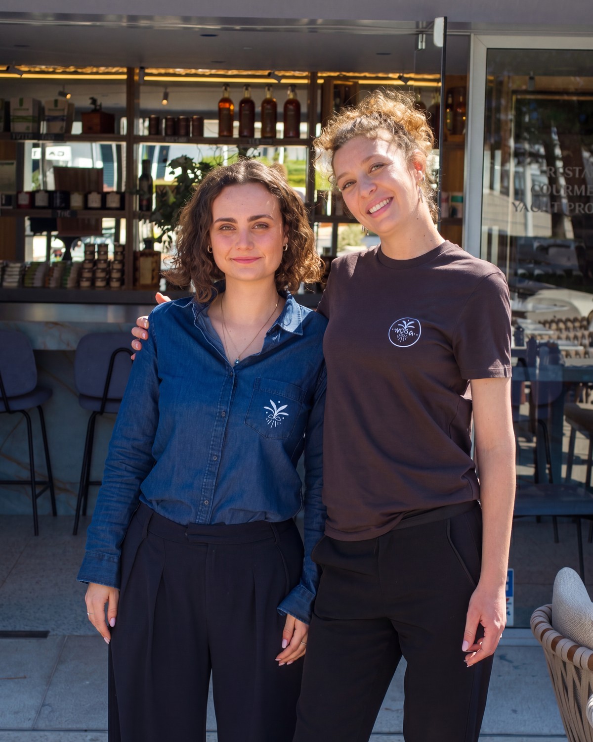 Lilly et Florine, l'équipe du Loma